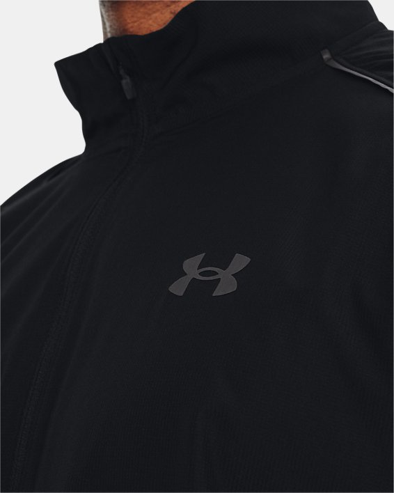 Men's UA Storm Run Jacket, Black, pdpMainDesktop image number 3